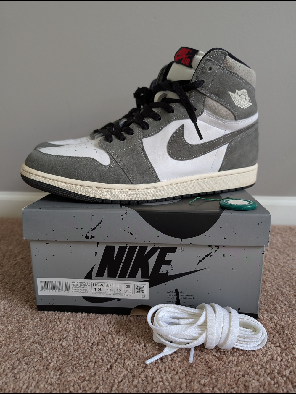 Jordan 1 Retro High Washed Black